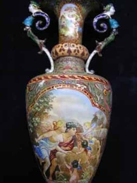 ** Enamels on metals, glass and china **